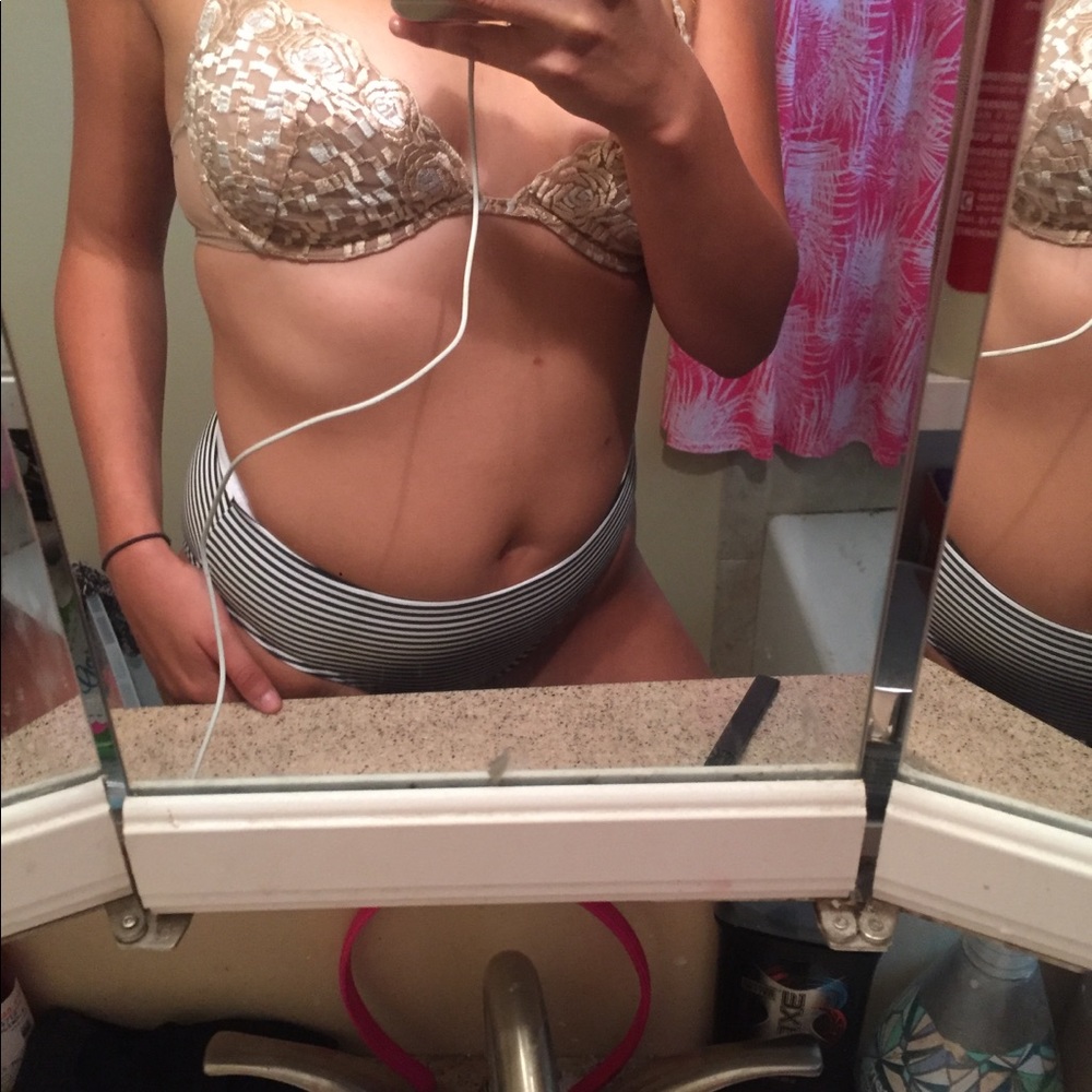 High waisted bikini bottoms